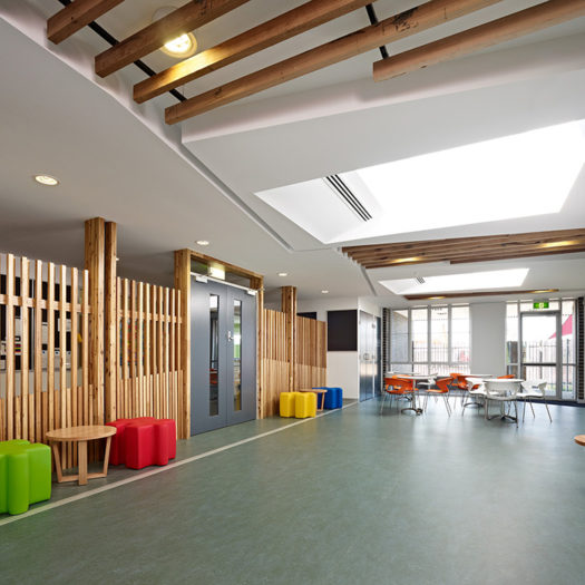 community centre at Arndell Park Reserve in Truganina, community and recreation space including kindergarten, brick