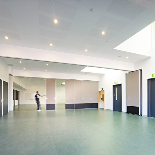 community centre at Arndell Park Reserve in Truganina, community and recreation space including kindergarten, brick