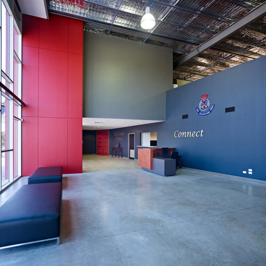 emergency relief, leisure and worship space