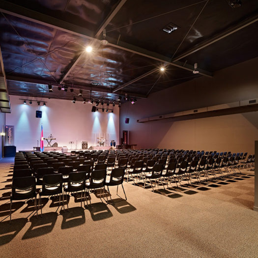 emergency relief, leisure and worship space