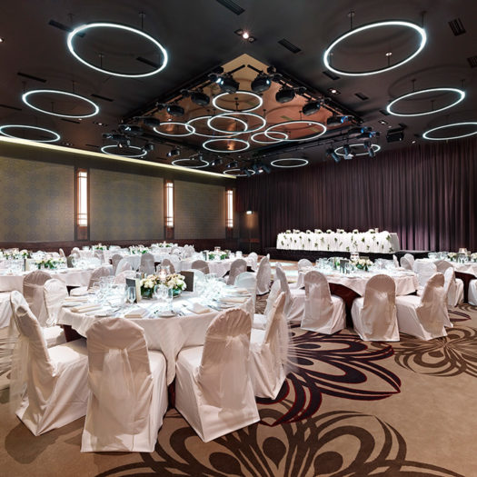 Luxury hotel function room