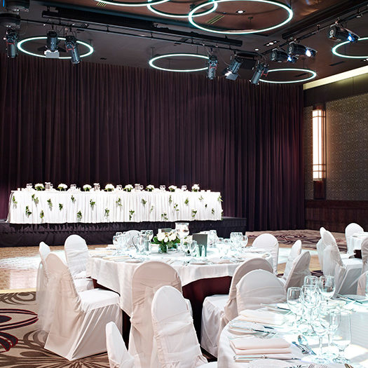 Luxury hotel function room