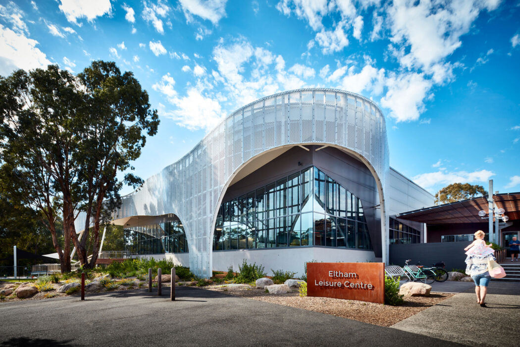 Eltham Leisure Centre - example of structure photographer Rhiannon Slatter